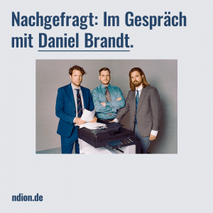 Nachgefragt: Im Gespräch mit Daniel Brandt von Brandt Brauer Frick