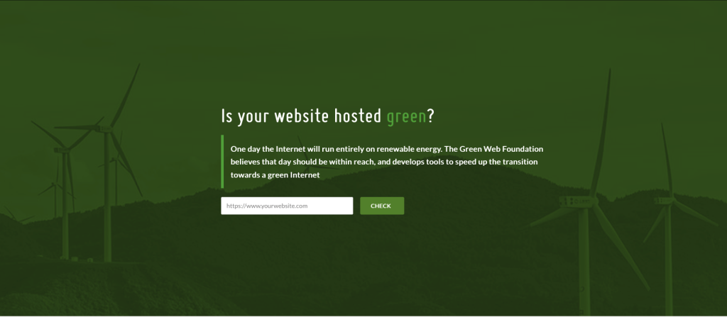 Sustainable Webdesign