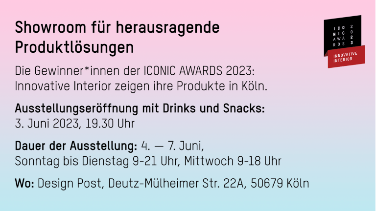 News | Die Gewinner*innen Der ICONIC AWARDS 2023: Innovative Interior ...